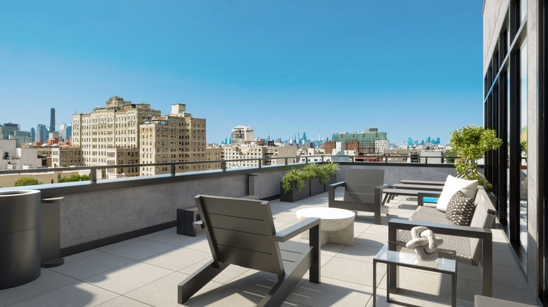 Amenities outdoor terrace